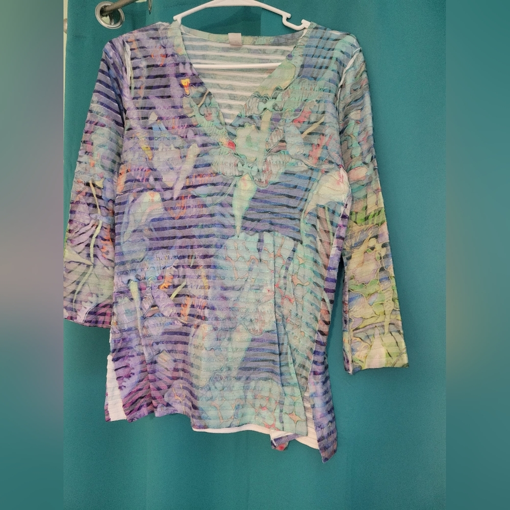 Banda before and after blouse size med